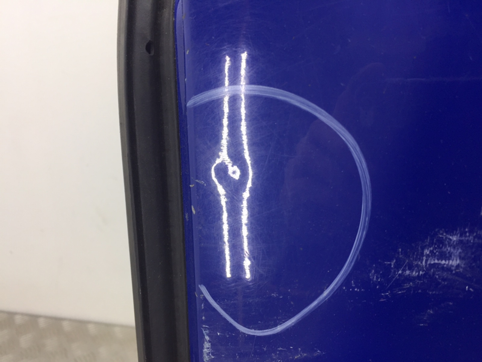 Дверь задняя распашная правая бу для Peugeot Bipper  1.3 HDi,  2013 г.