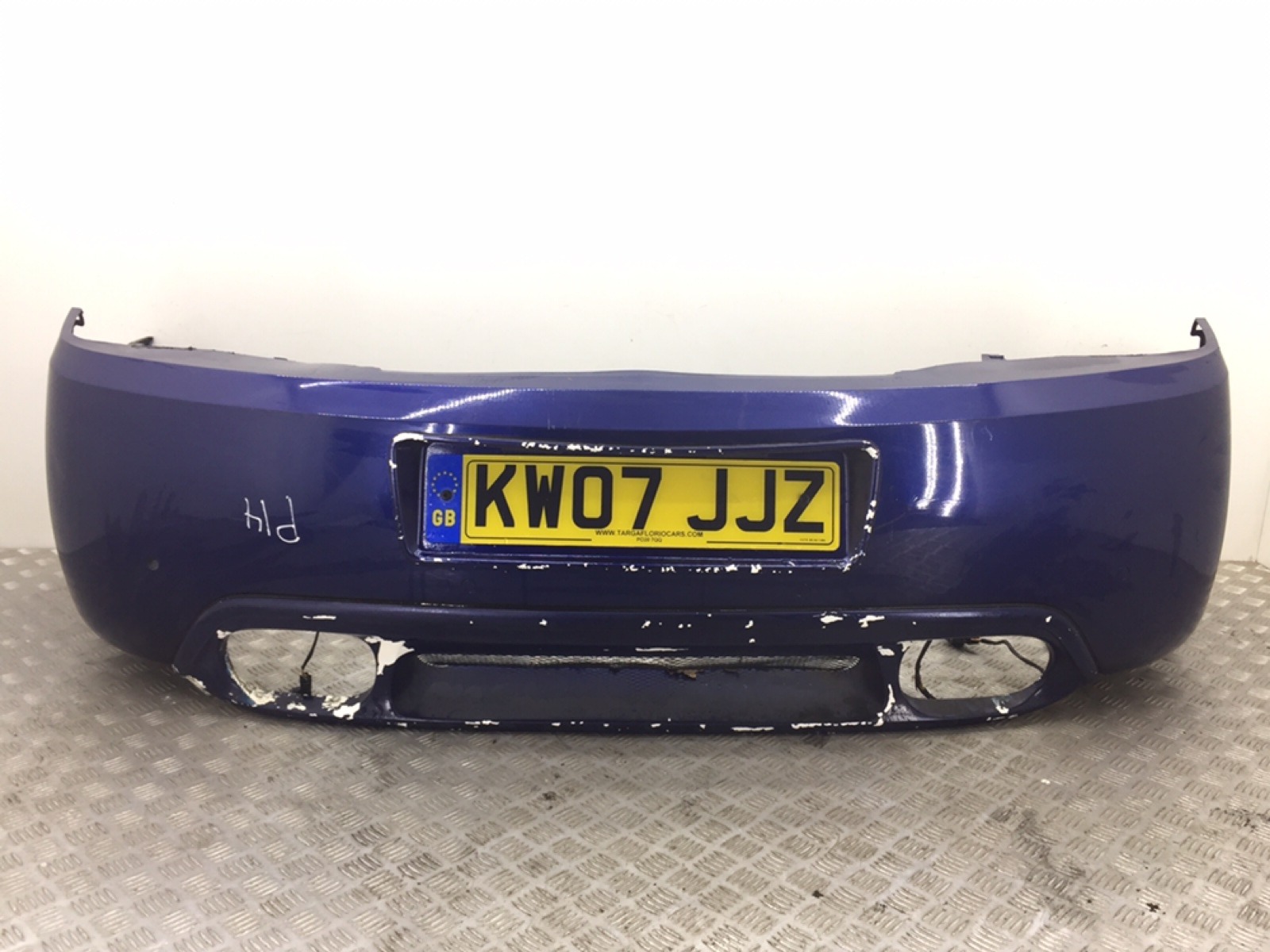 Бампер задний бу для Peugeot 407 Coupe 3.0 i, 2007 г.