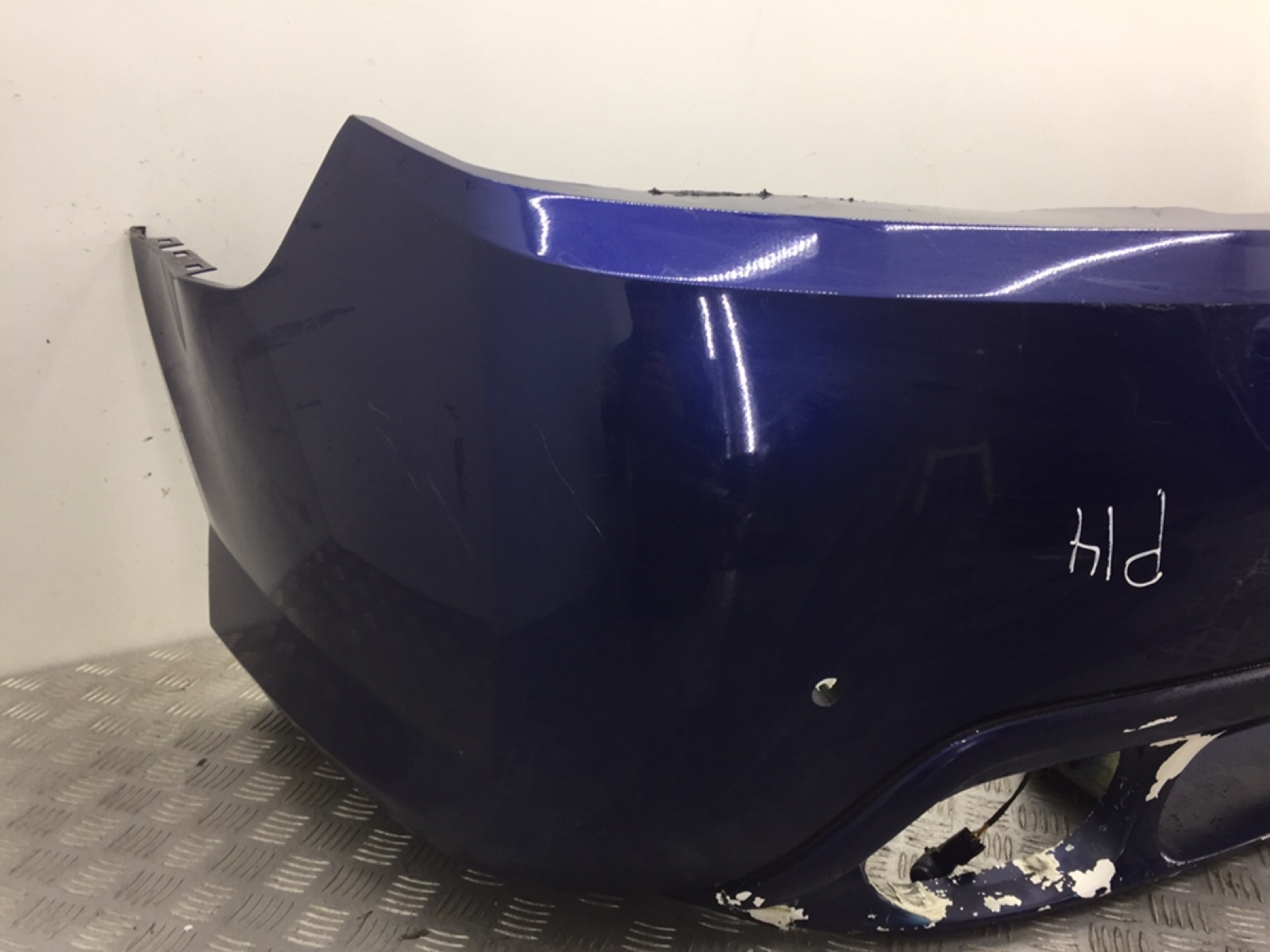 Бампер задний бу для Peugeot 407 Coupe 3.0 i,  2007 г.