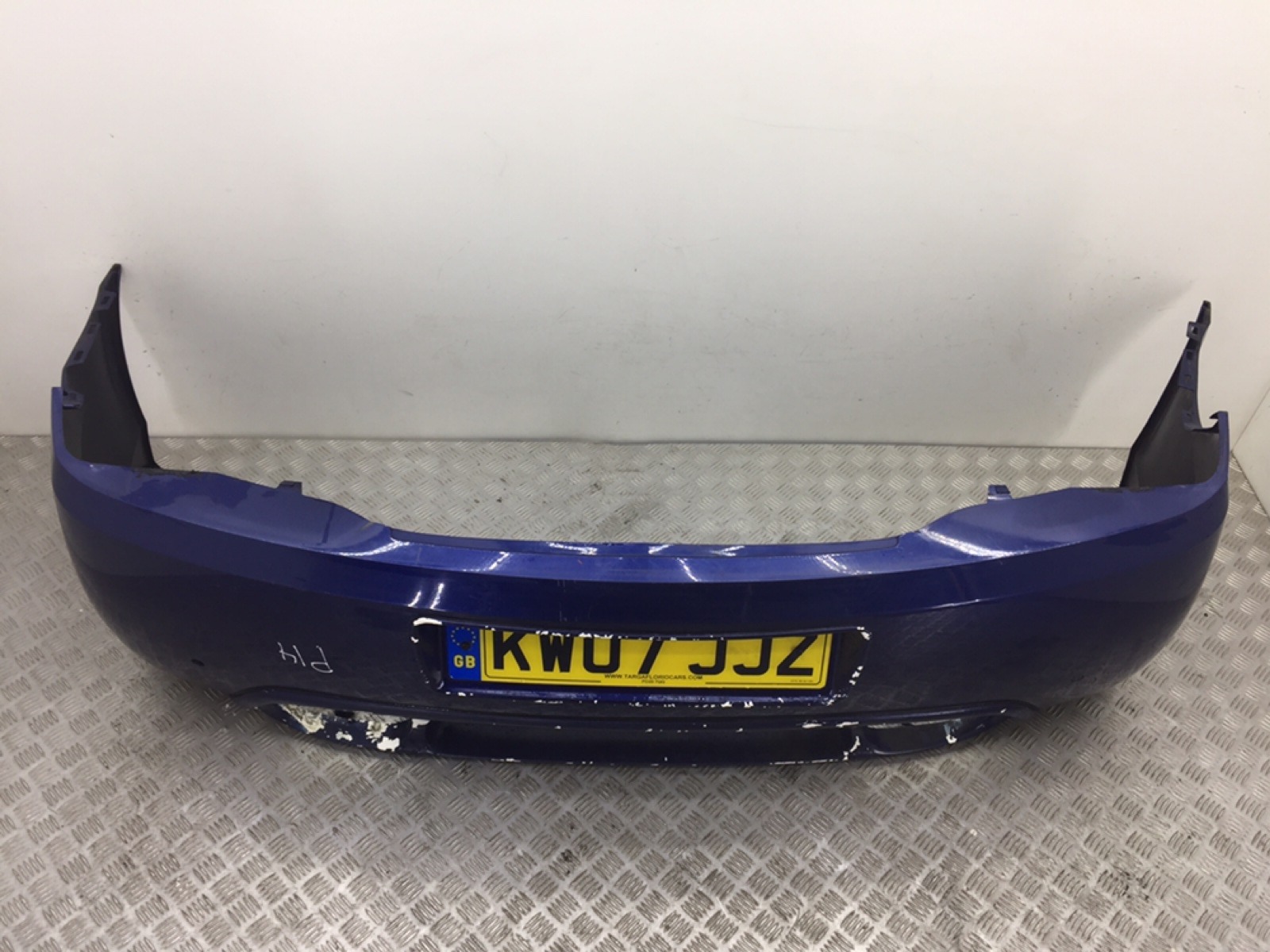 Бампер задний бу для Peugeot 407 Coupe 3.0 i,  2007 г.