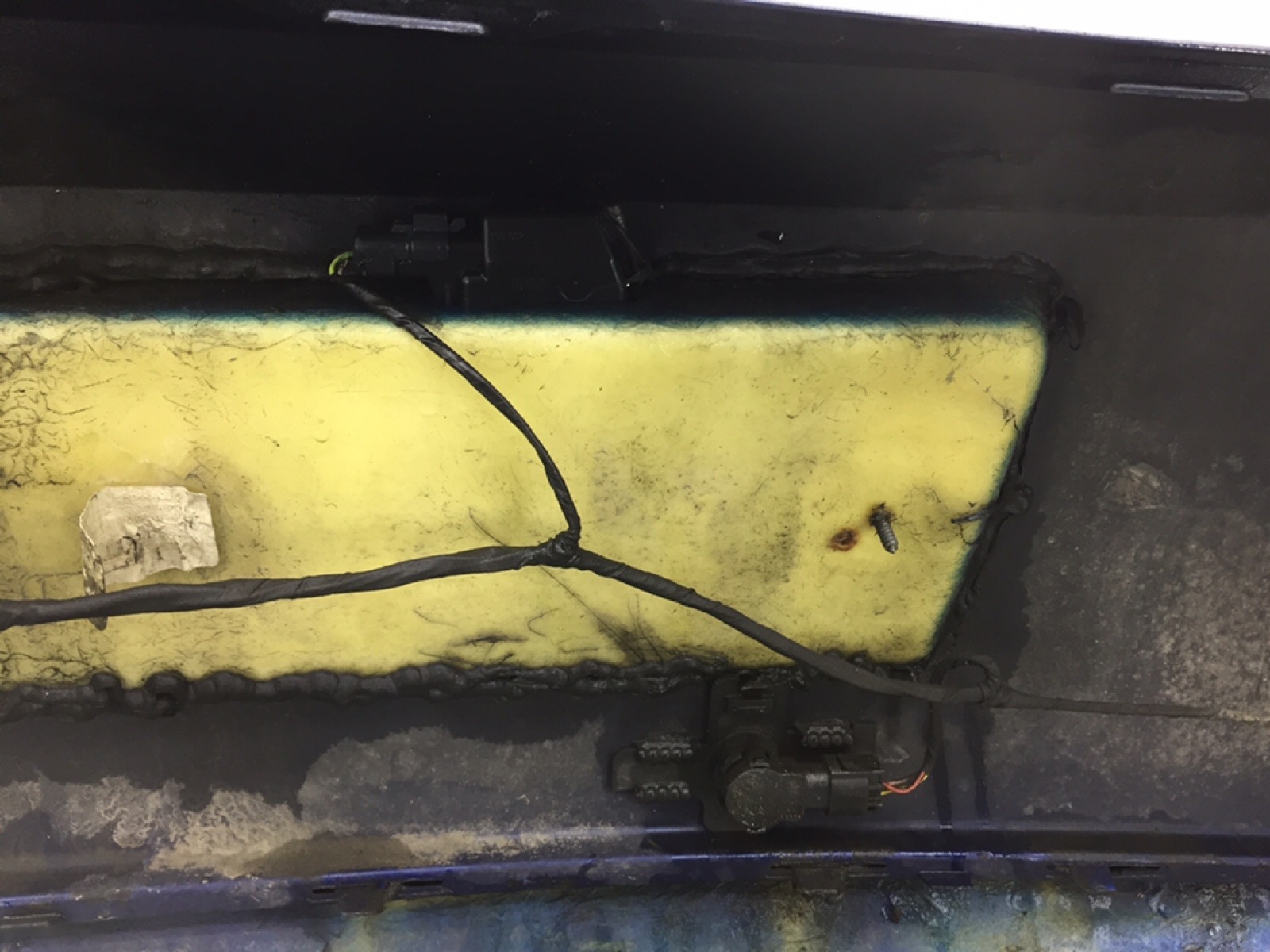 Бампер задний бу для Peugeot 407 Coupe 3.0 i,  2007 г.