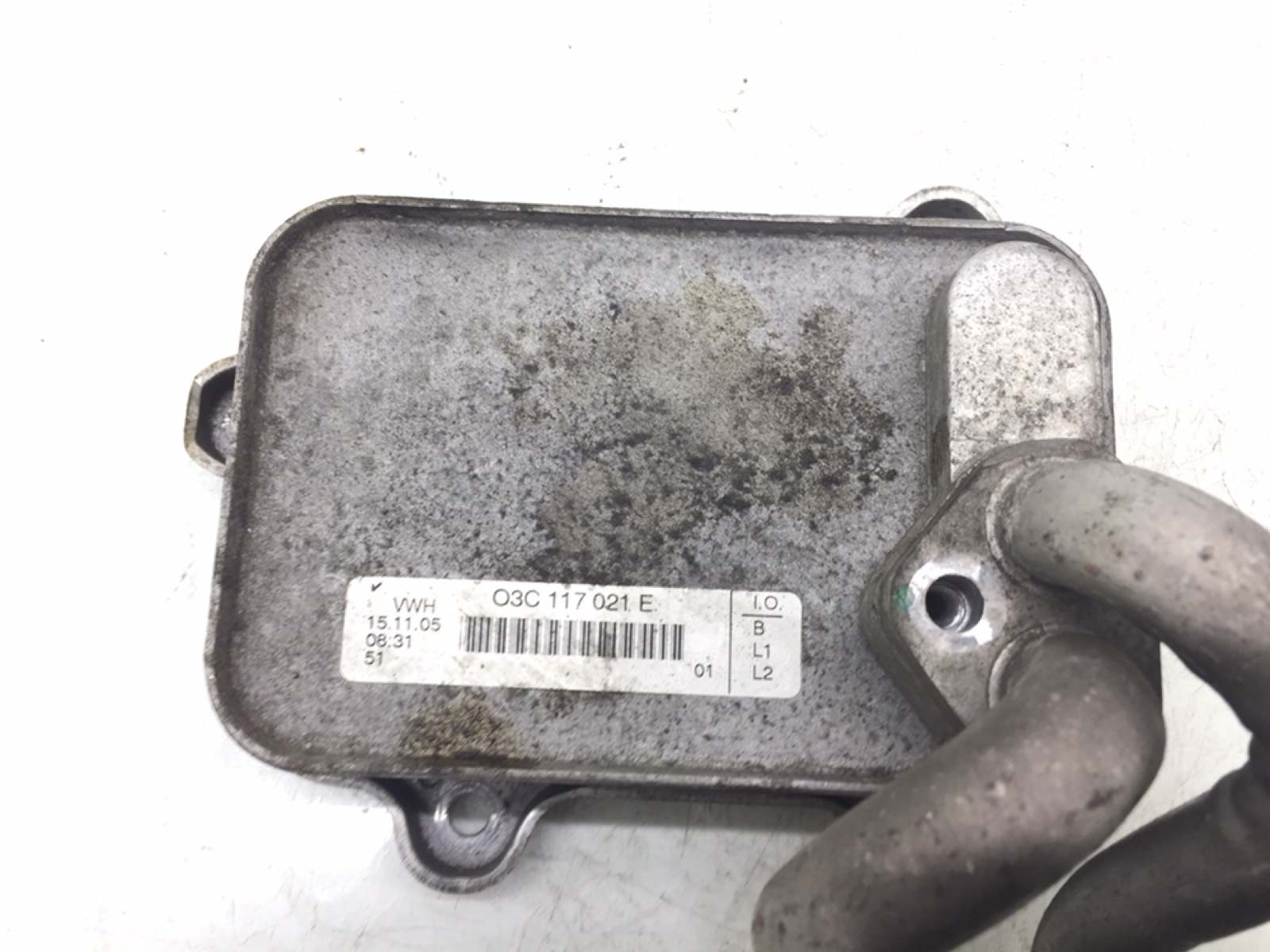 Радиатор масляный бу для Volkswagen Golf 5 1.6 FSI,  2005 г.