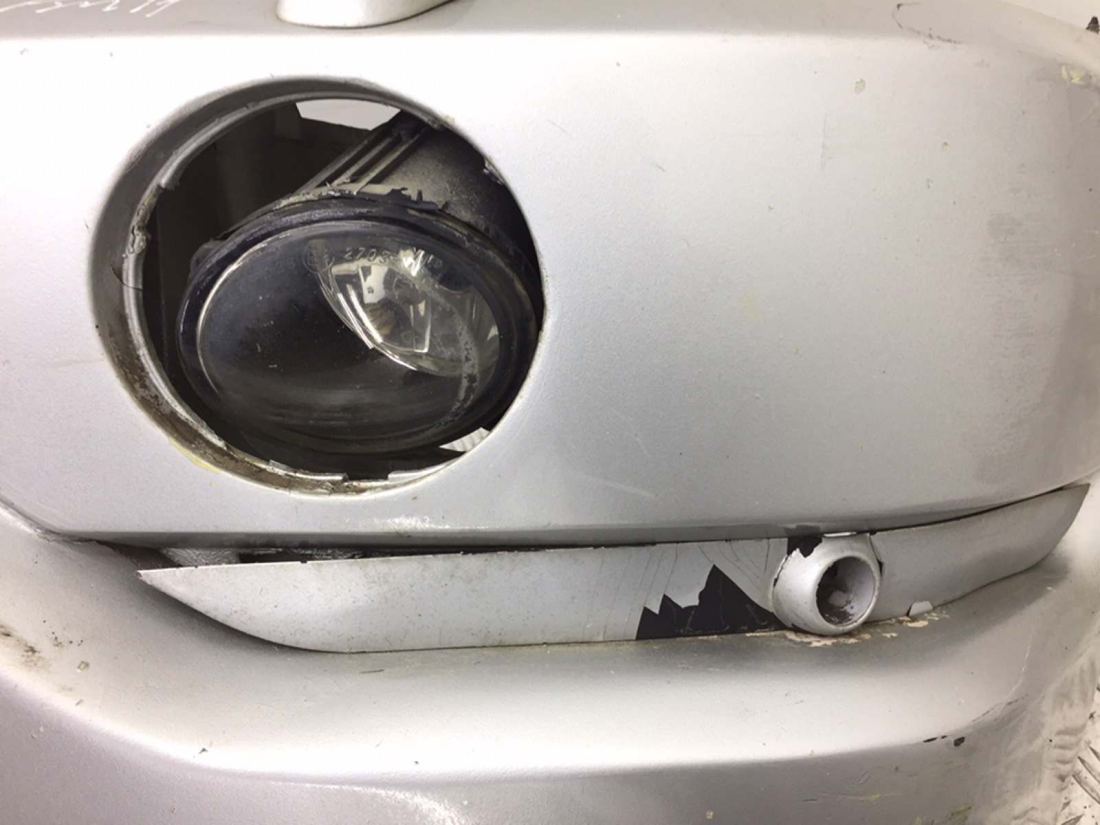 Бампер передний бу для BMW X5 E53 3.0 TD,  2002 г.