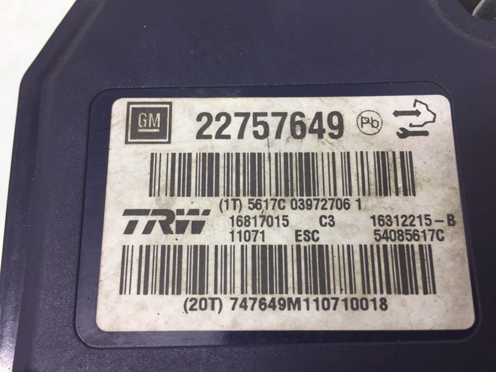 Блок ABS бу для Opel Insignia  1.8 i,  2010 г.