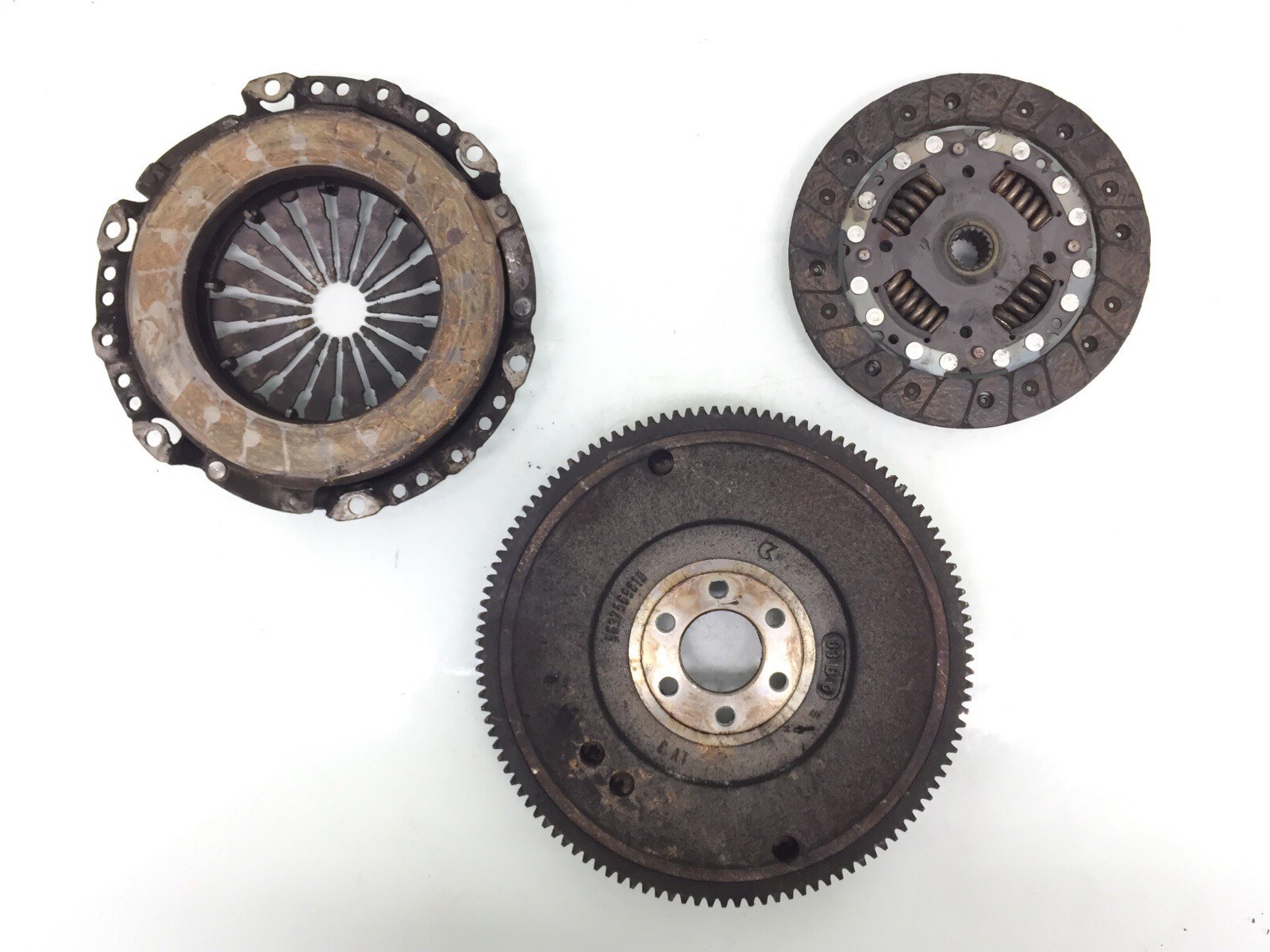 Комплект сцепления бу для Peugeot 206  1.4 HDi,  2006 г.