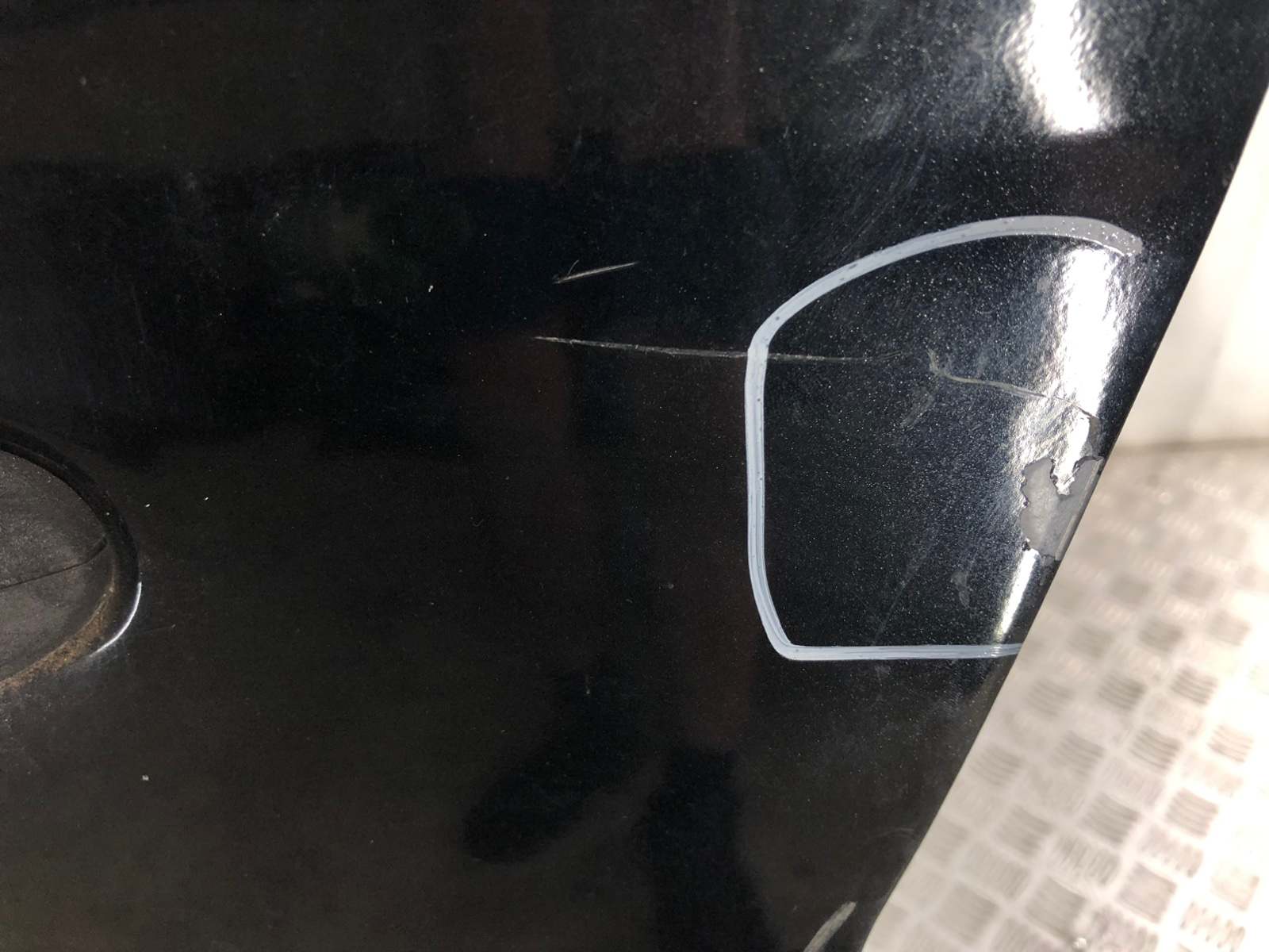 Дверь задняя левая бу для Ford Mondeo  1.6 TDCi,  2013 г.