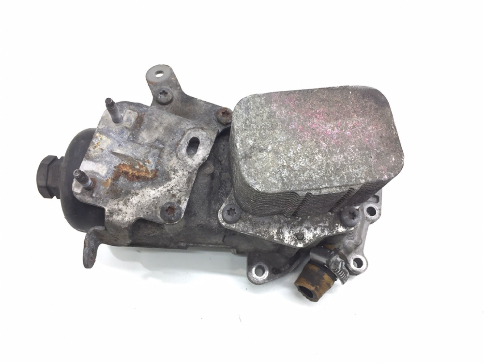 Корпус масляного фильтра бу для Citroen C4 Grand Picasso 1.6 HDi, 2012 г. Корпус масляного фильтра бу для Citroen C4 Grand Picasso 1.6 HDi, 2012 г.