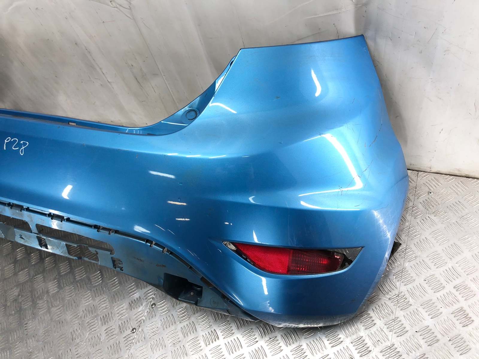 Бампер задний бу для Ford Fiesta  1.4 TDCi,  2009 г.