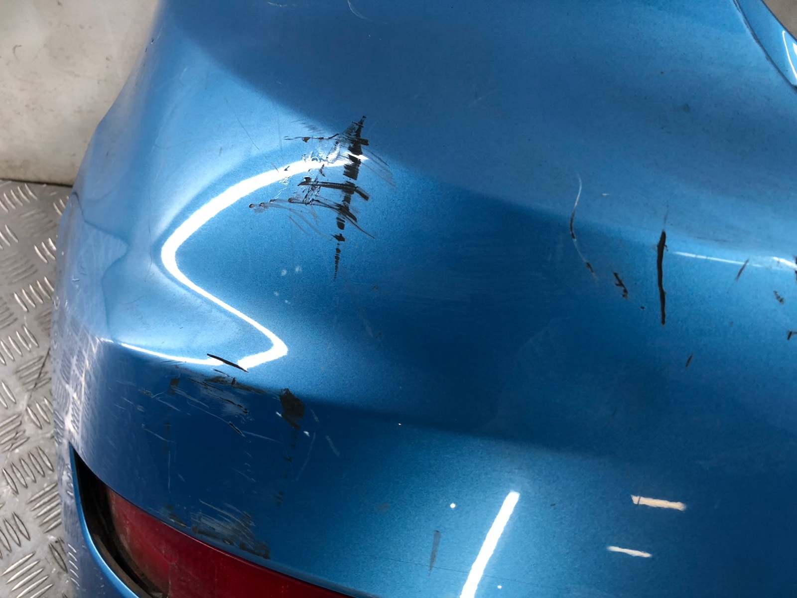 Бампер задний бу для Ford Fiesta  1.4 TDCi,  2009 г.