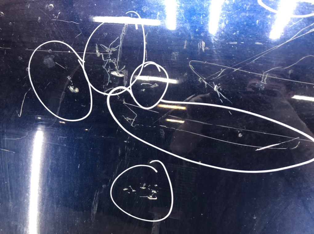 Капот бу для Volkswagen Touareg  3.0 TDi,  2005 г.