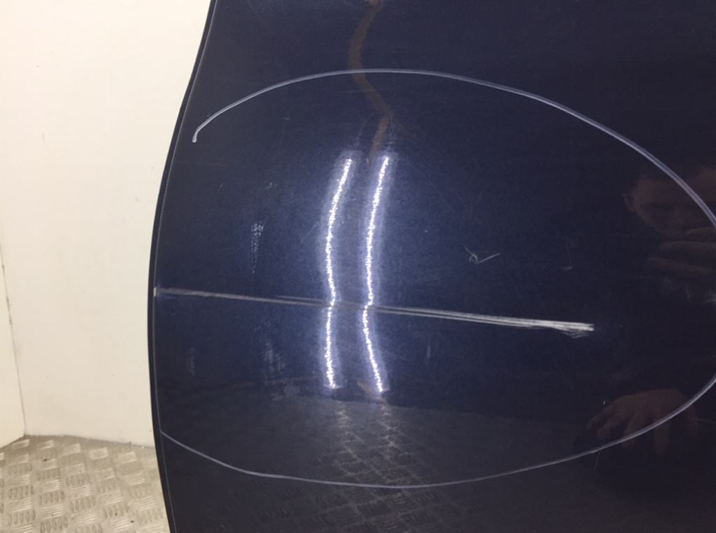 Дверь задняя левая бу для Citroen C4  1.6 HDi,  2013 г.