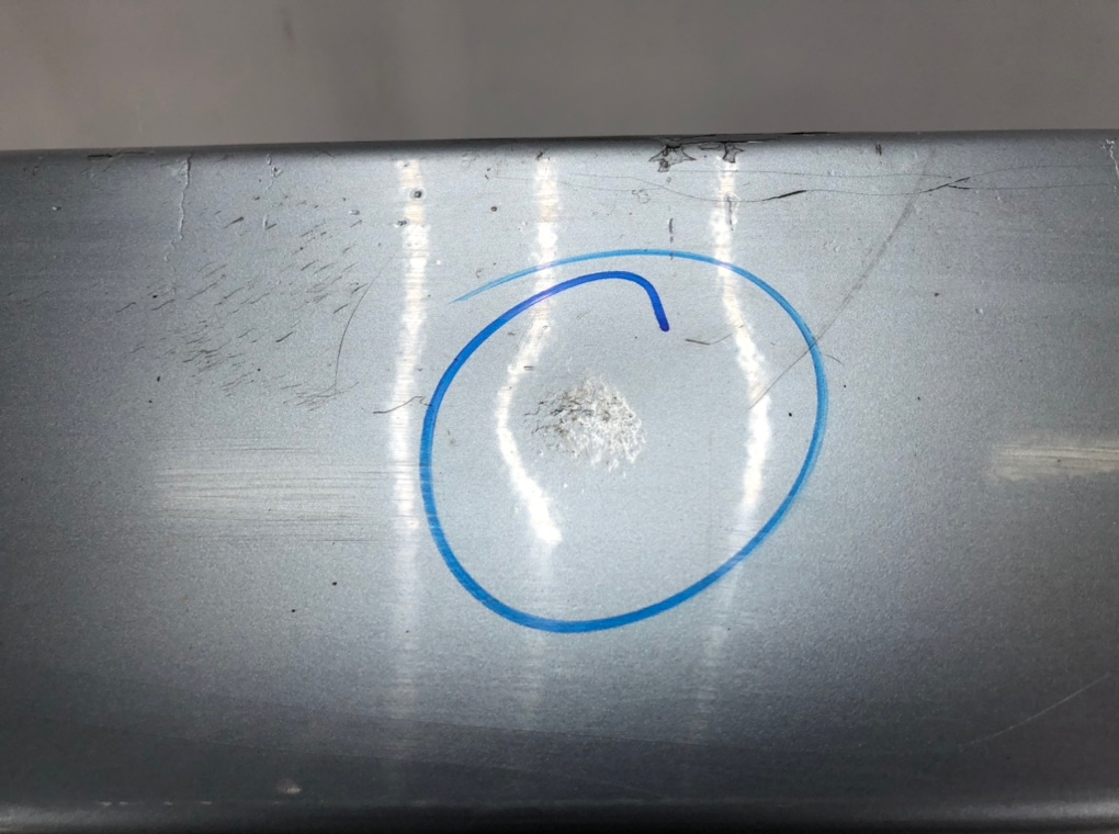 Бампер задний бу для Opel Zafira B 1.6 i,  2007 г.