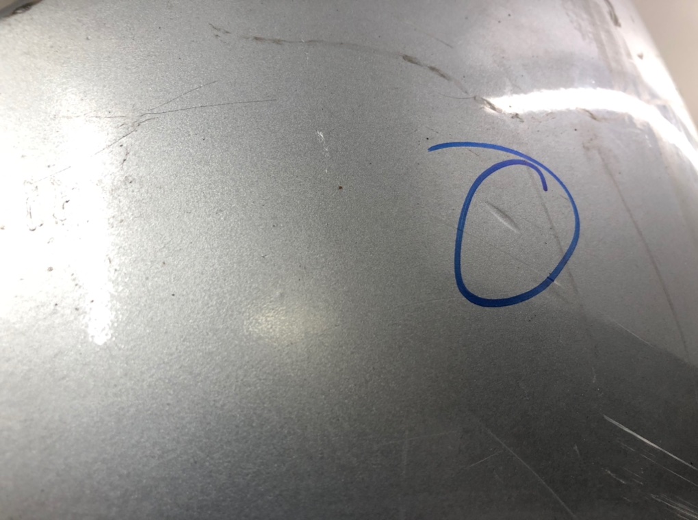 Бампер задний бу для Opel Zafira B 1.6 i,  2007 г.