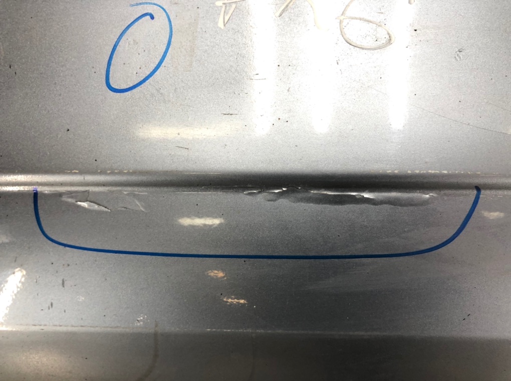 Бампер задний бу для Opel Zafira B 1.6 i,  2007 г.