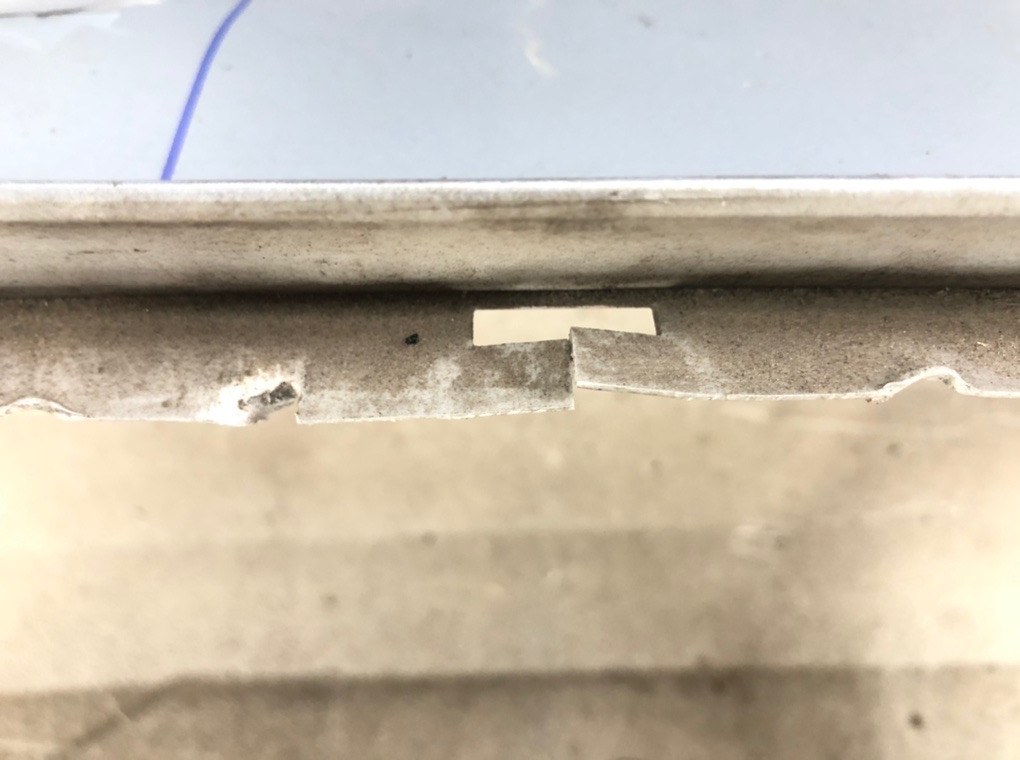 Бампер задний бу для Opel Zafira B 1.6 i,  2007 г.