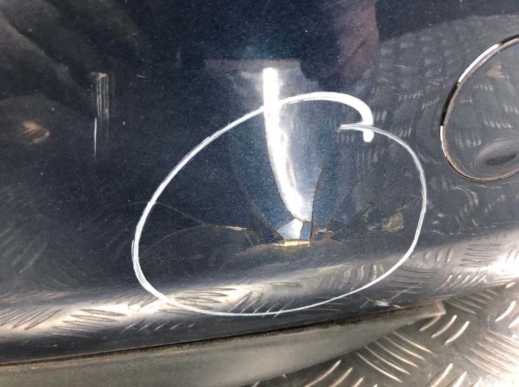 Бампер задний бу для Opel Insignia  2.0 CDTi,  2010 г.