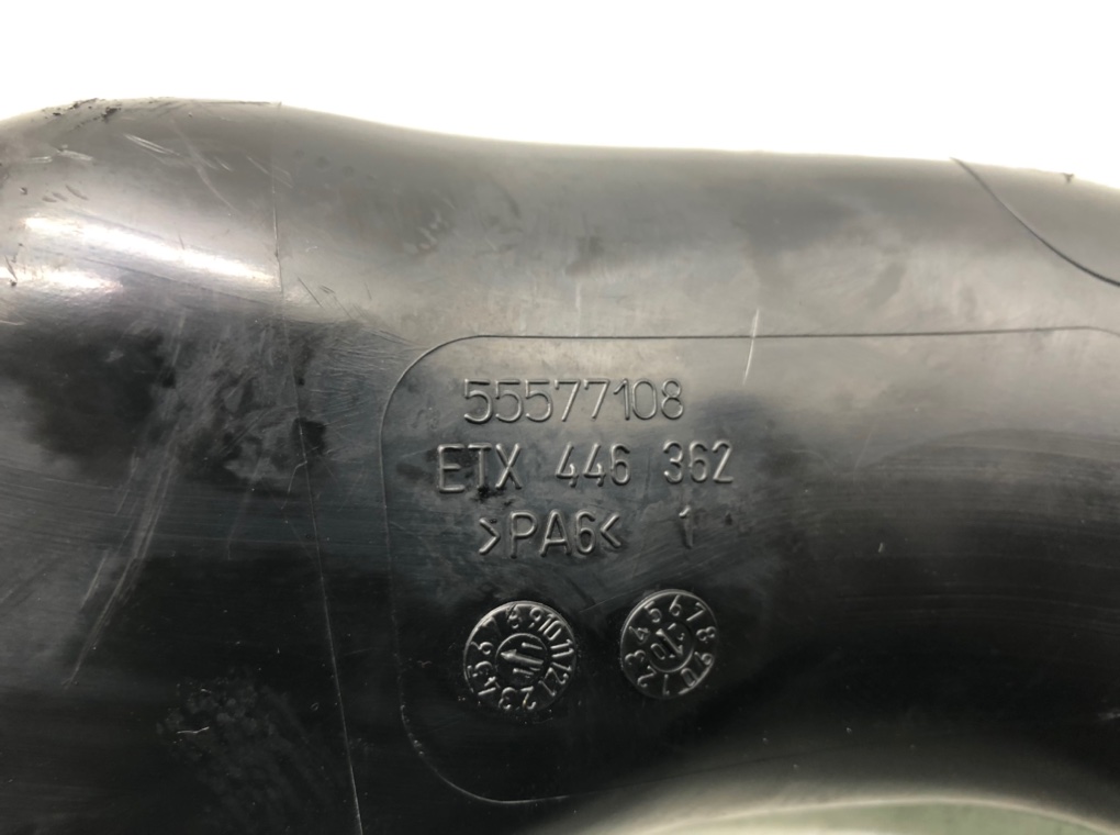 Патрубок интеркулера бу для Opel Astra J 1.7 CDTi,  2011 г.