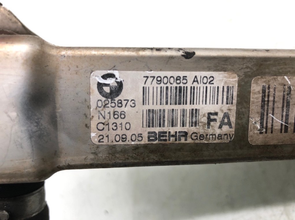 Радиатор EGR бу для BMW 1 E87/E81/E82/E88 2.0 TD,  2005 г.