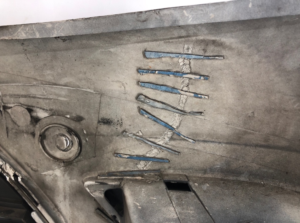 Бампер передний бу для Ford Focus 2 1.6 i,  2009 г.