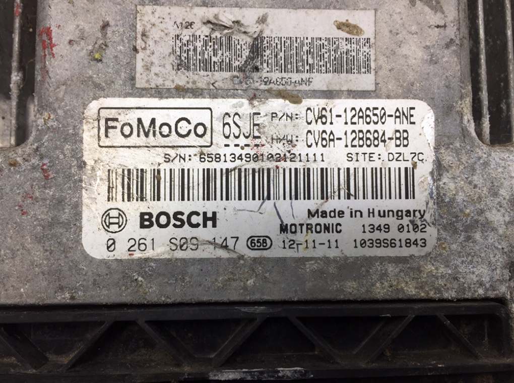 Блок управления двигателем бу для Ford Focus 3 1.0 i,  2013 г.