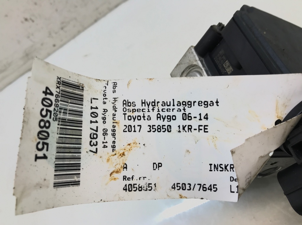 Блок ABS бу для Toyota Aygo  1.0 i,  2007 г.