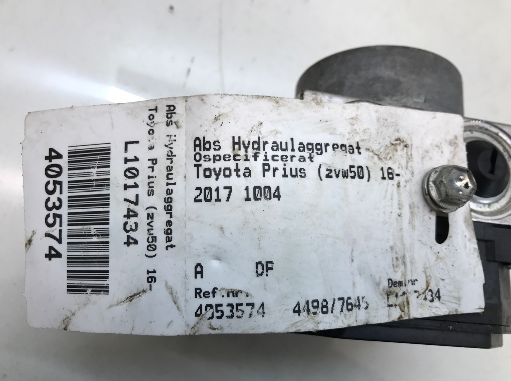 Блок ABS бу для Toyota Prius XW50 1.8 i,  2017 г.