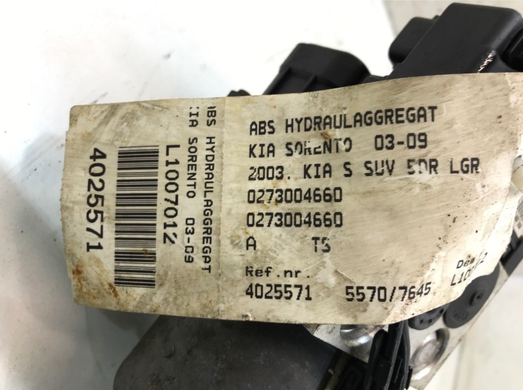 Блок ABS бу для Kia Sorento  2.5 CRDi,  2004 г.