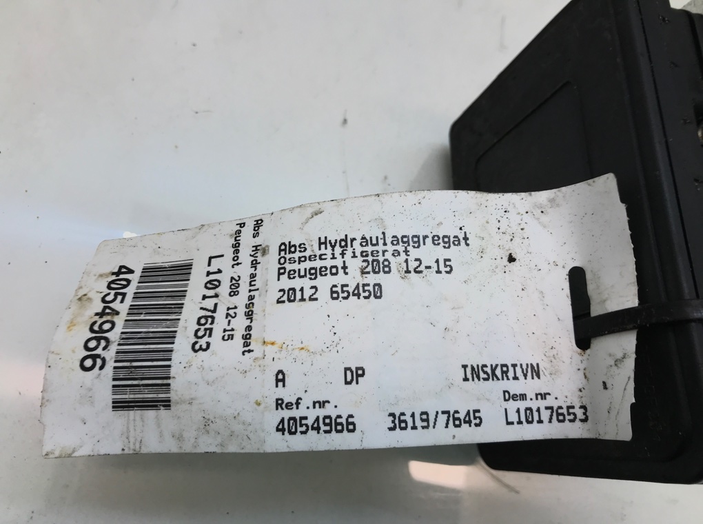 Блок ABS бу для Peugeot 208  1.6 i,  2012 г.