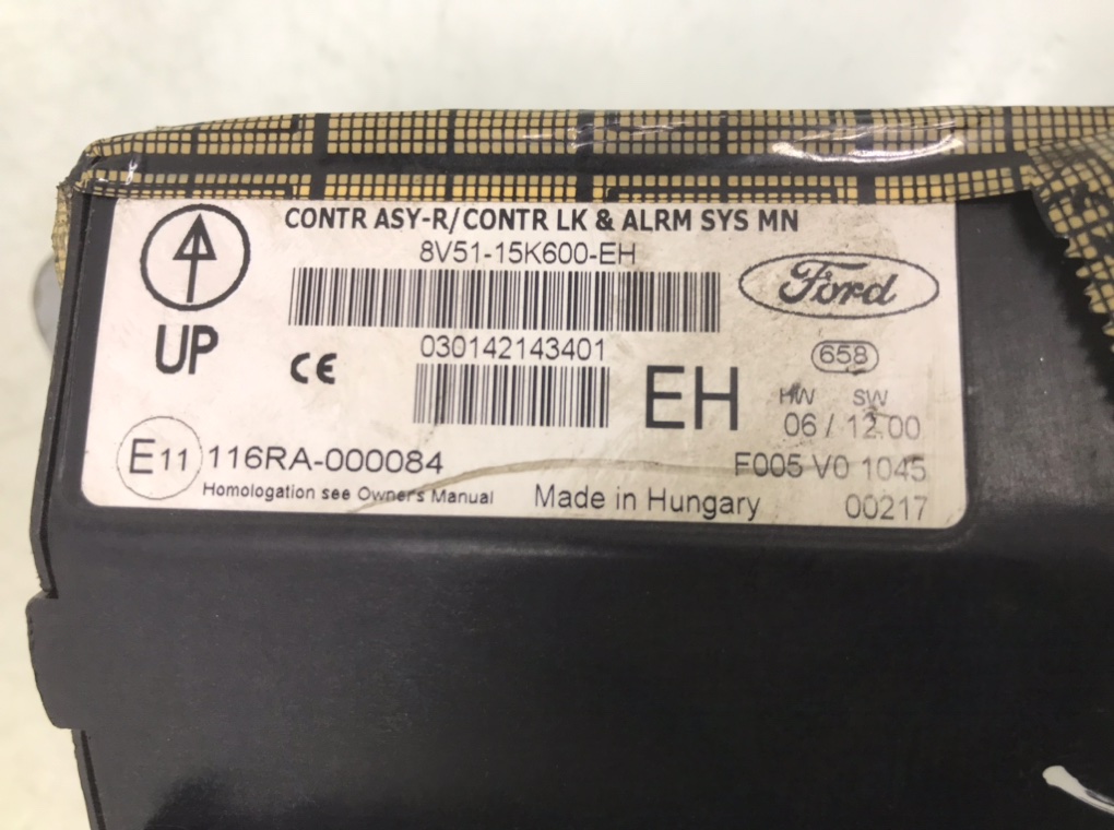 Блок комфорта бу для Ford Fiesta  1.6 i,  2010 г.