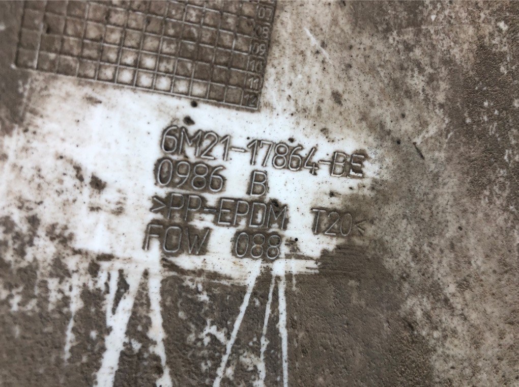 Бампер задний бу для Ford S-Max  2.0 TDCi,  2007 г.