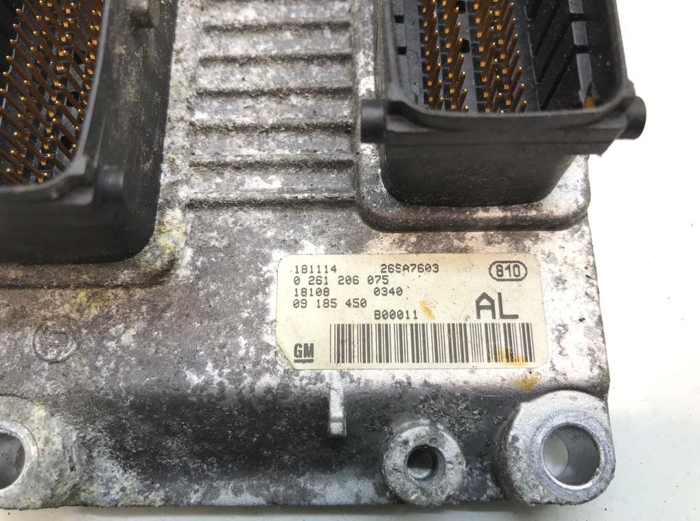 Блок управления двигателем бу для Opel Agila  1.2 i,  2001 г.