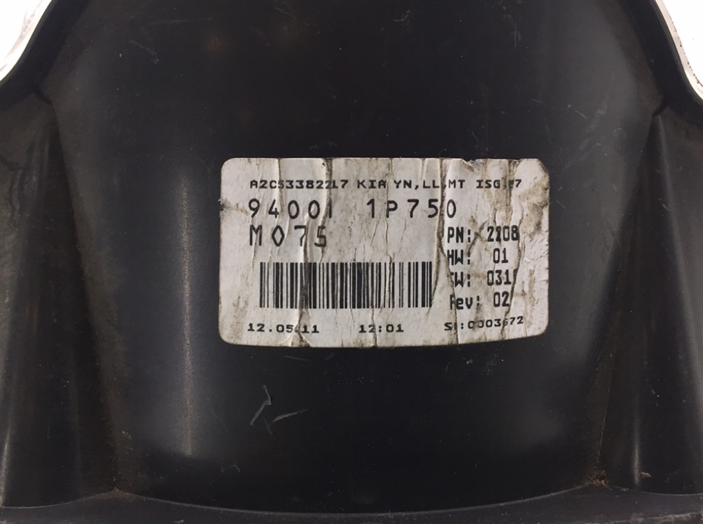 Щиток приборов (приборная панель) бу для Kia Venga  1.4 CRDi,  2011 г.