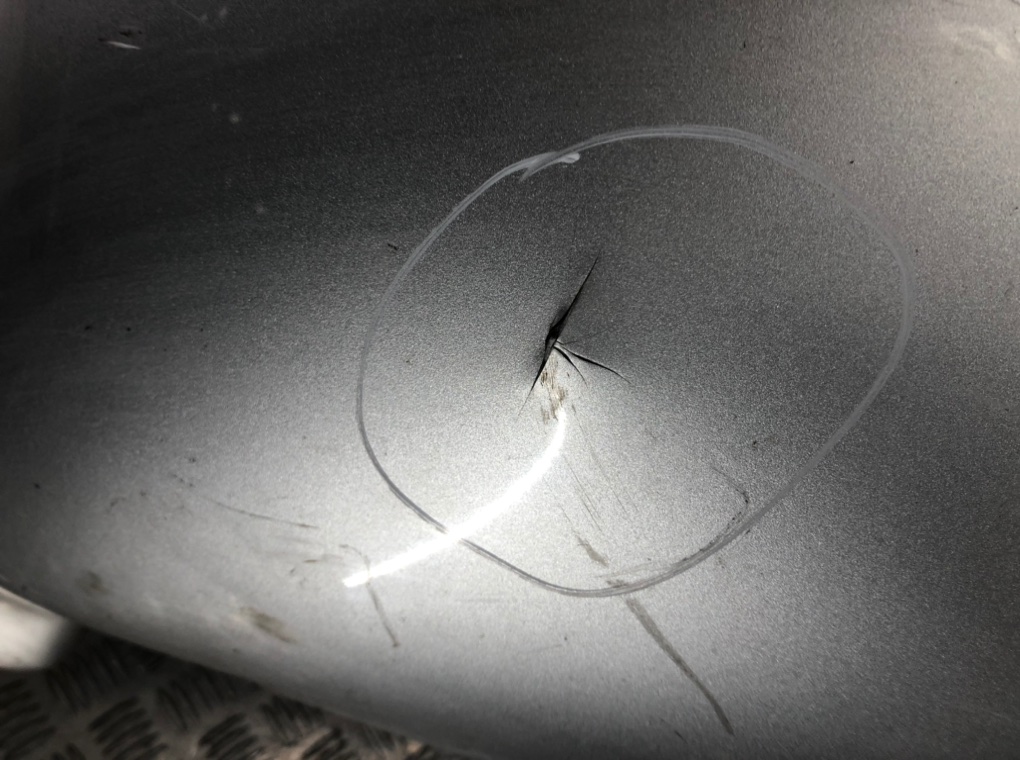 Бампер задний бу для Mazda MX5  1.8 i,  2003 г.