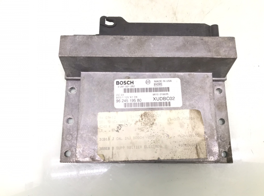 Блок управления двигателем бу для Peugeot 406  1.9 TD,  1997 г.