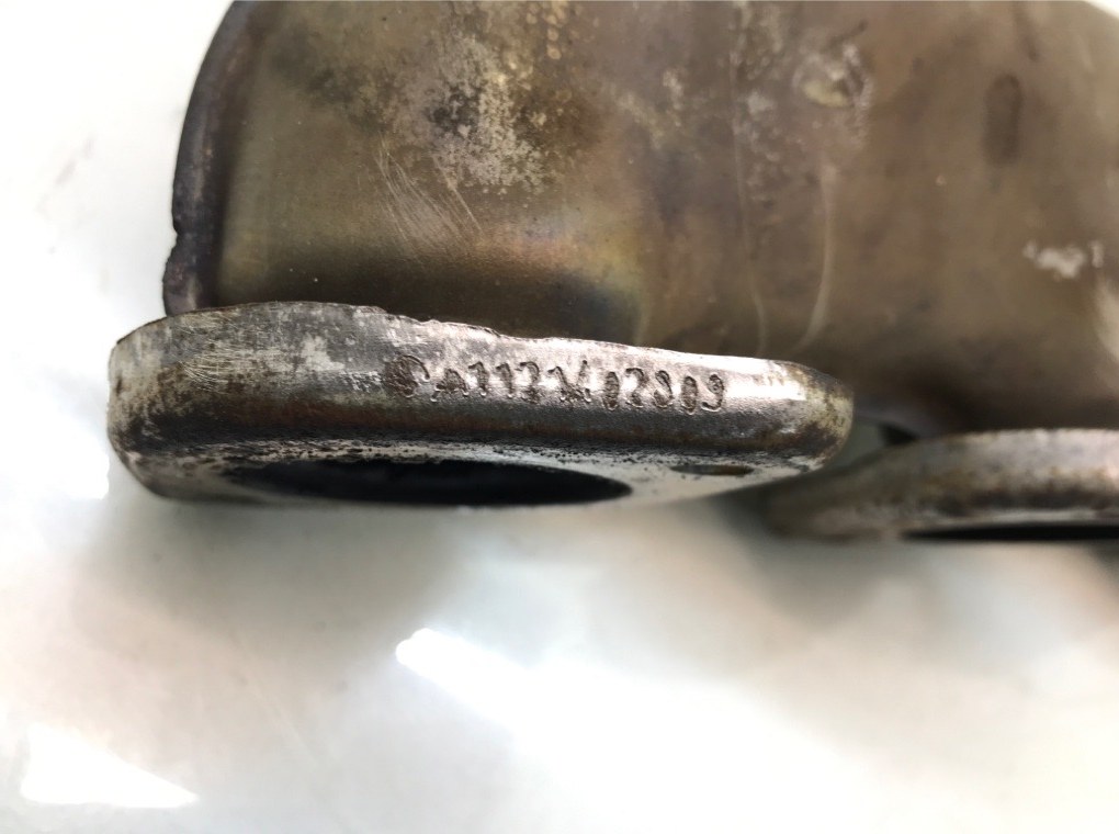 Коллектор выпускной бу для Mercedes S W220 3.7 i,  2004 г.