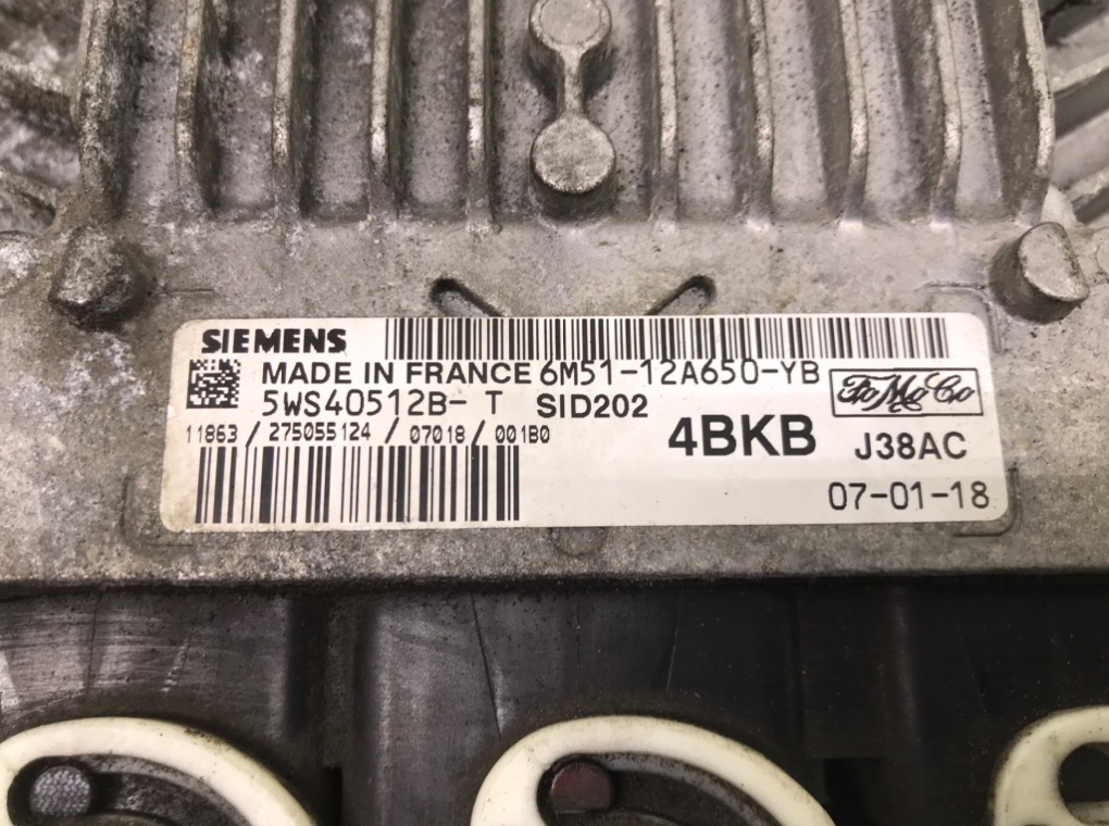 Блок управления двигателем бу для Ford C-Max  1.8 TDCi,  2007 г.