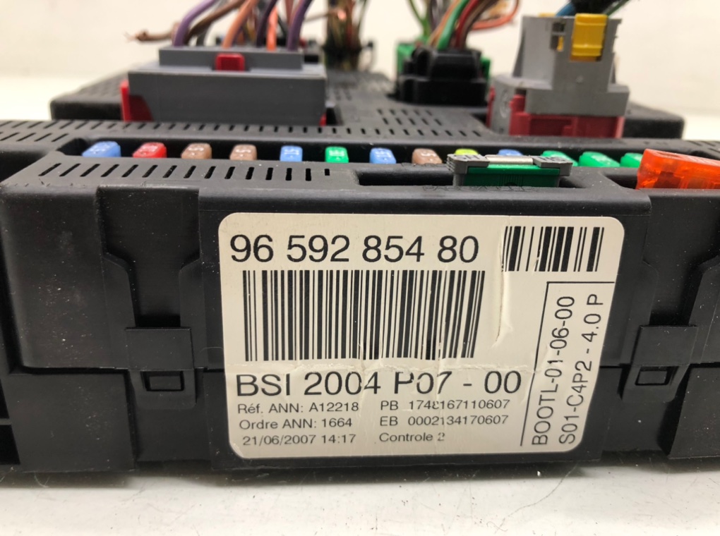 Блок комфорта бу для Citroen C3  1.4 i,  2007 г.