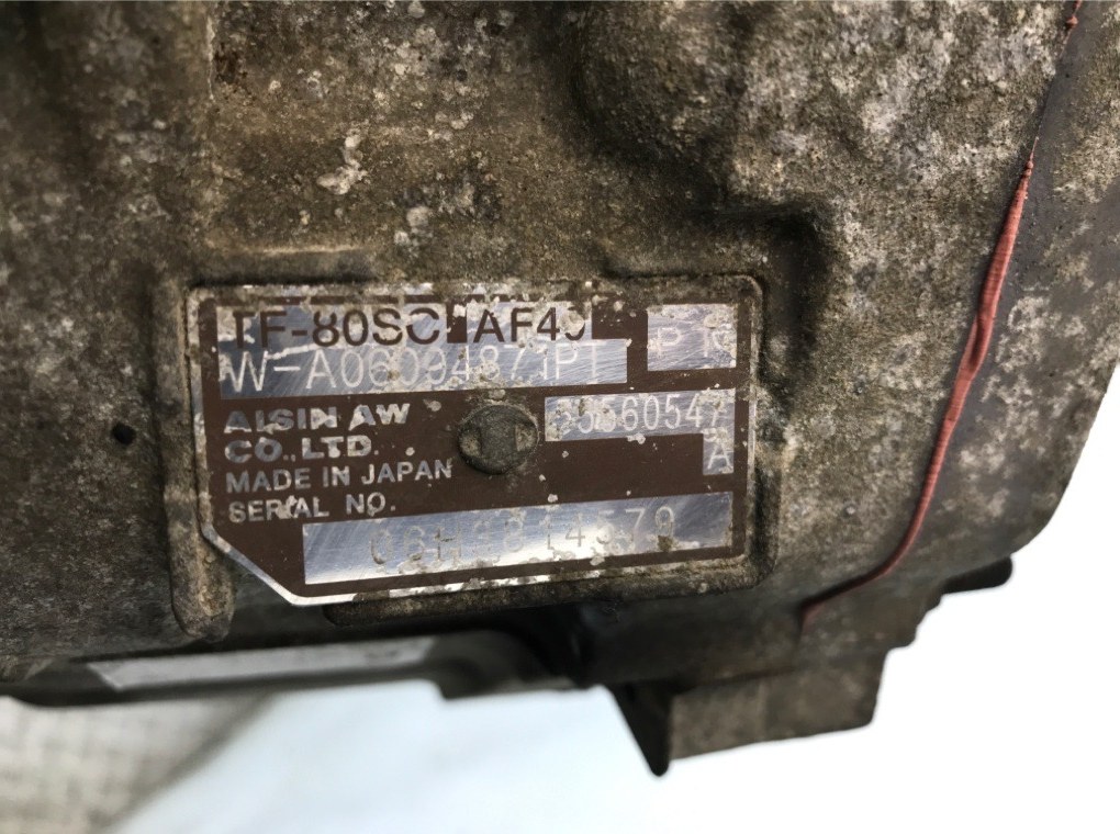КПП автоматическая (АКПП) бу для Saab 9-3  1.9 TiD,  2006 г. TF80SC, AF40, 55560547A
