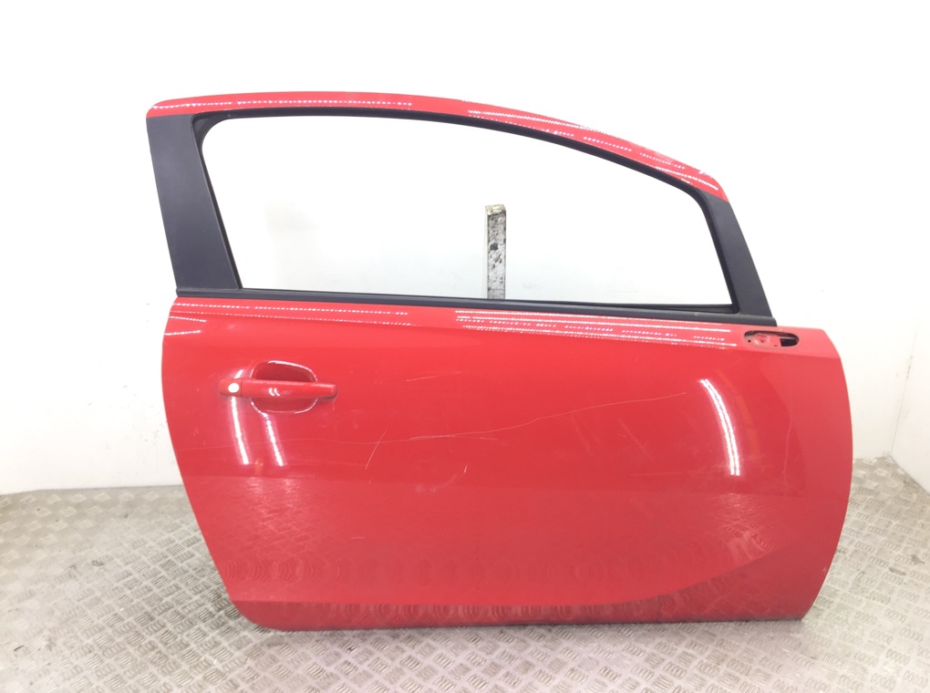 Дверь передняя правая бу для Opel Corsa E 1.4 i, 2016 г.