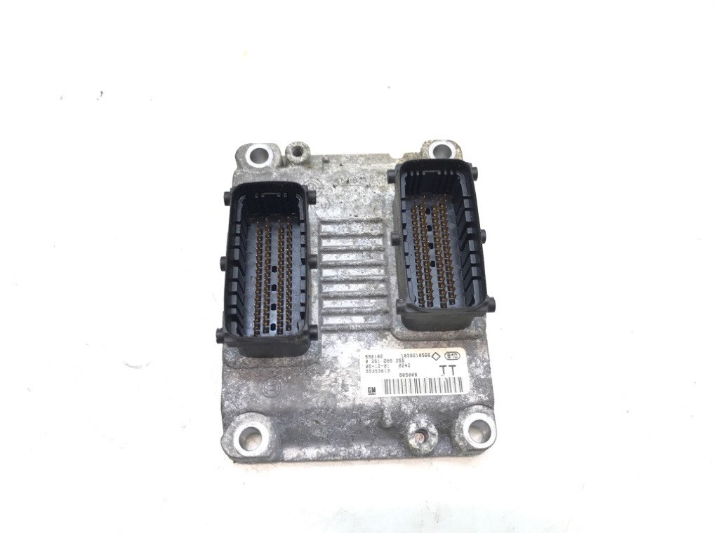 592102 Блок управления двигателем Opel Meriva A 2006 , 0261208255, 55353613