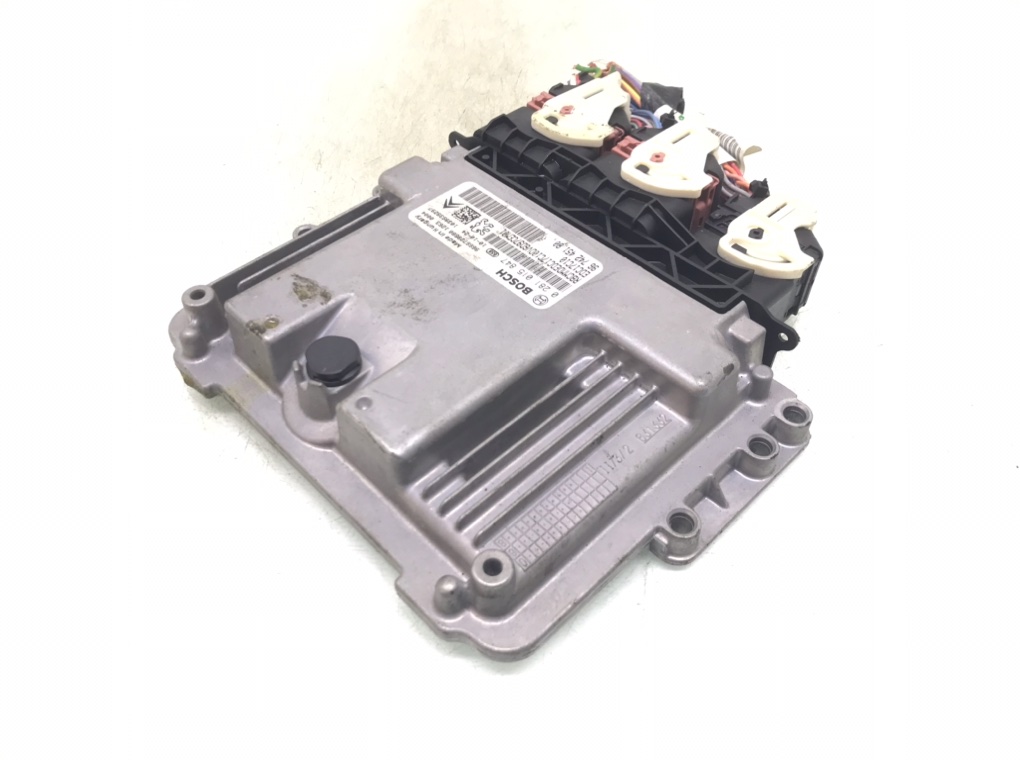 Блок управления двигателем бу для Peugeot 308 T7 1.6 HDi,  2010 г.
