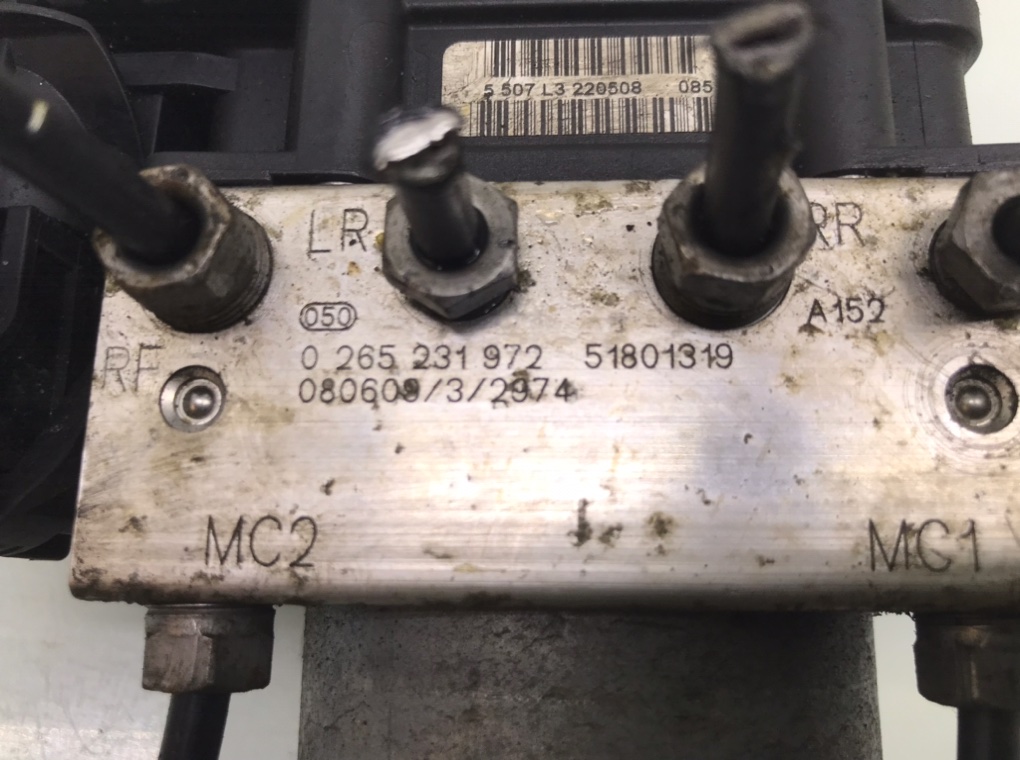 Блок ABS бу для Fiat 500  1.3 JTD,  2008 г.