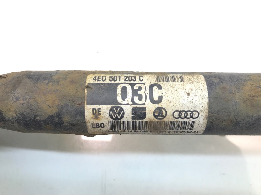 Полуось задняя (приводной вал, ШРУС) бу для Audi A8 D3 3.0 TDi,  2004 г.