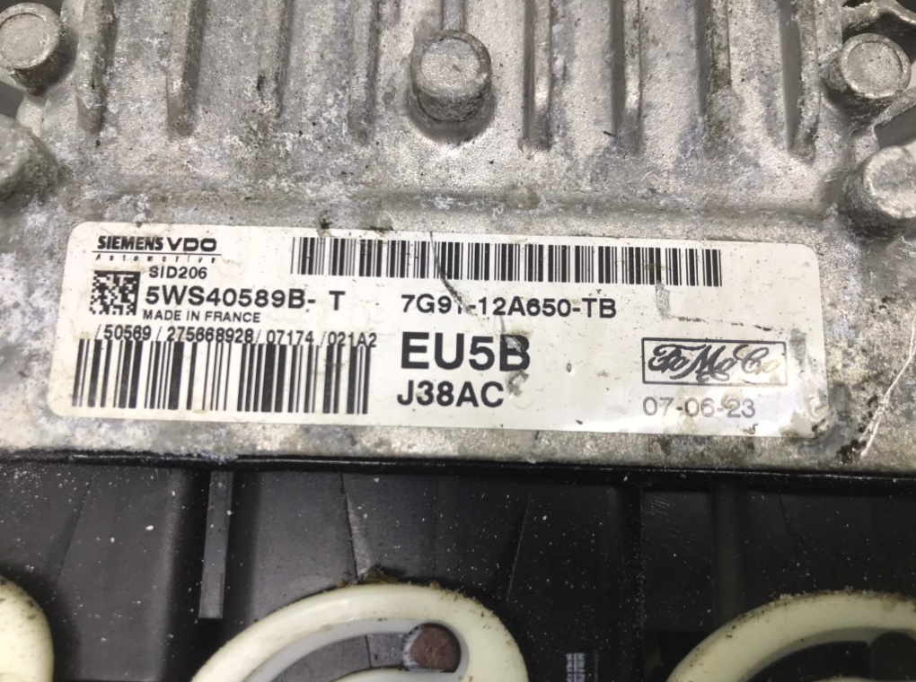 Блок управления двигателем бу для Ford S-Max  1.8 TDCi,  2007 г.