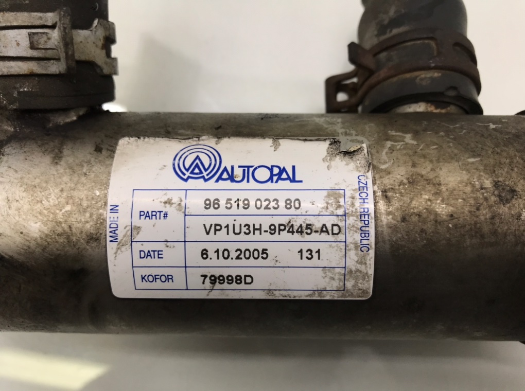 Радиатор EGR бу для Ford Fiesta  1.4 TDCi,  2005 г.