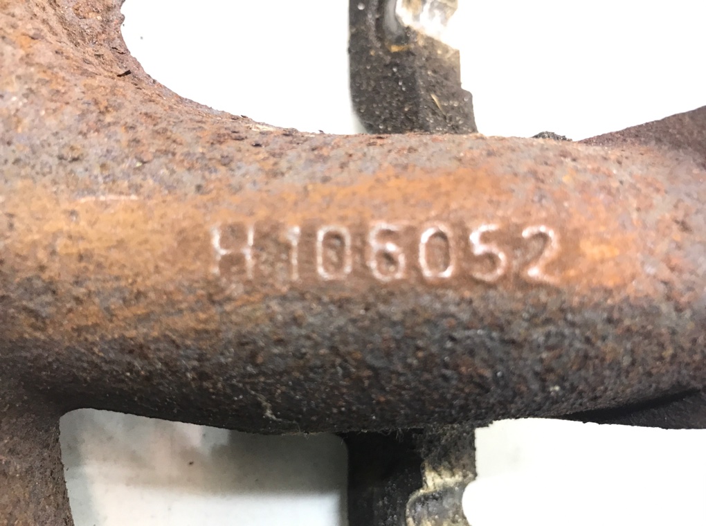 Коллектор выпускной бу для Renault Kangoo 1 1.9 D,  1999 г.