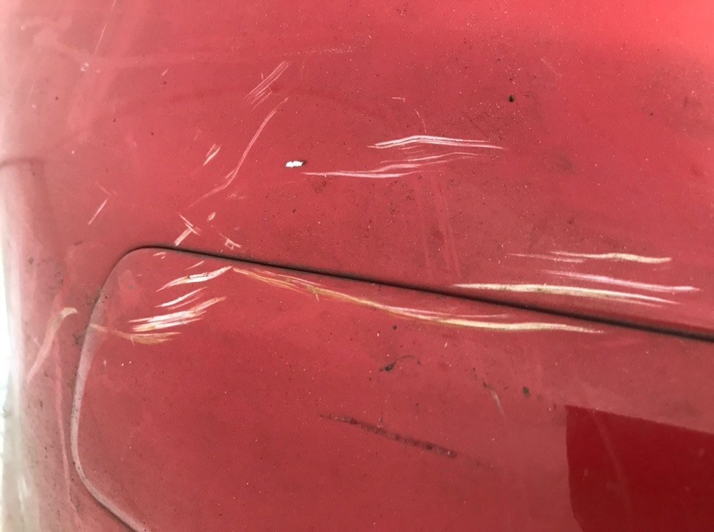 Бампер задний бу для Opel Zafira B 1.6 i,  2007 г.