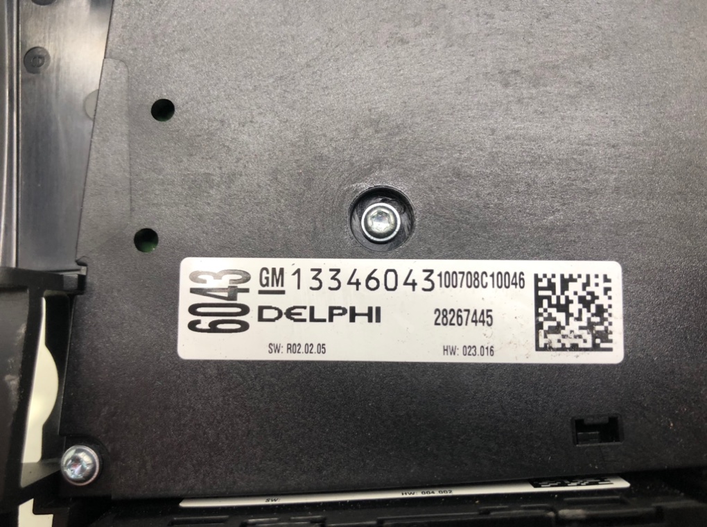 Блок управления магнитолой бу для Opel Meriva B 1.3 CDTi,  2010 г.