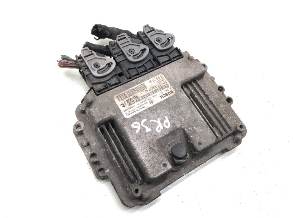 Блок управления двигателем бу для Peugeot 206 1.4 HDi, 2004 г.