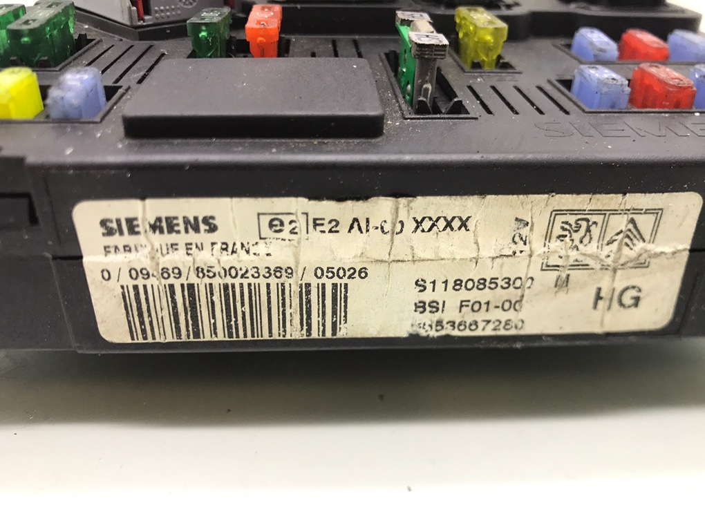 Блок комфорта бу для Citroen C3  1.4 HDi,  2005 г.